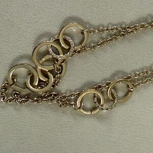 Elegant Gold-Tone Chain Necklace